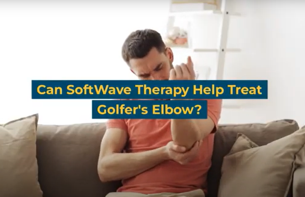 Can SoftWave Therapy Help Treat Golfer’s Elbow?